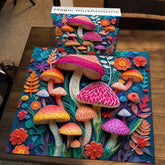 Puzzle en bois de champignons magiques 1000 pièces